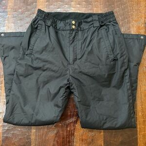 Kids Large Black Sportneer Ski Pants